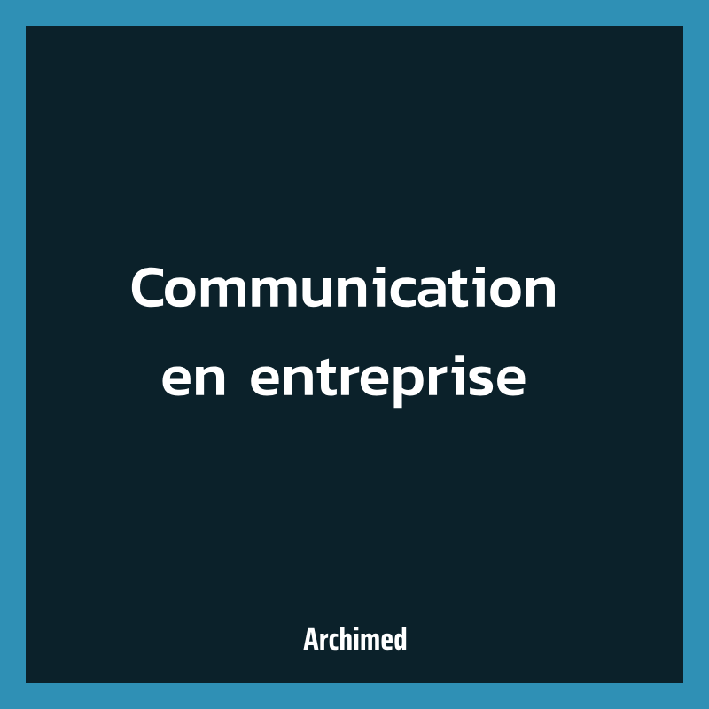 Communication en entreprise